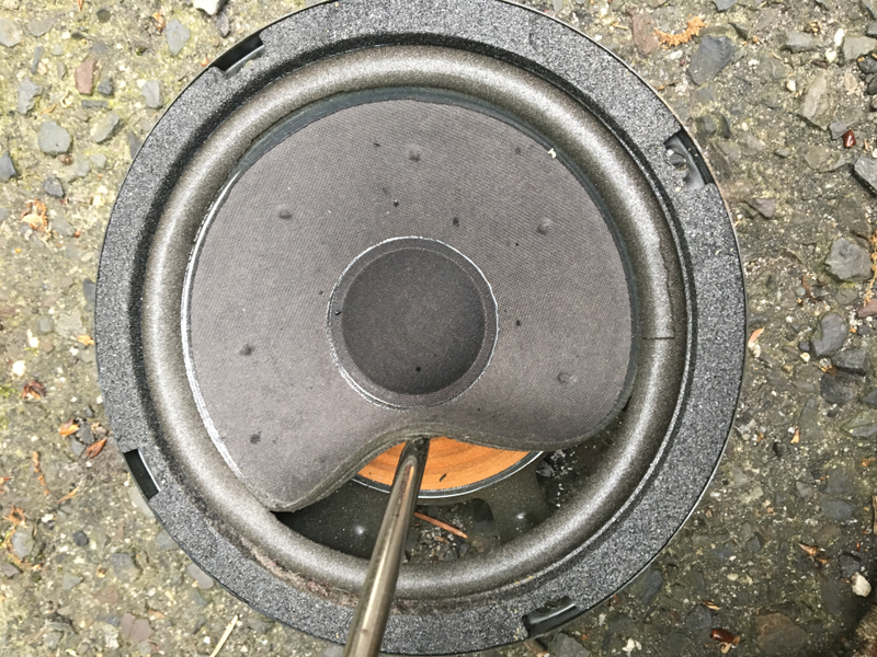 Illustration for article titled Blown speaker is blown